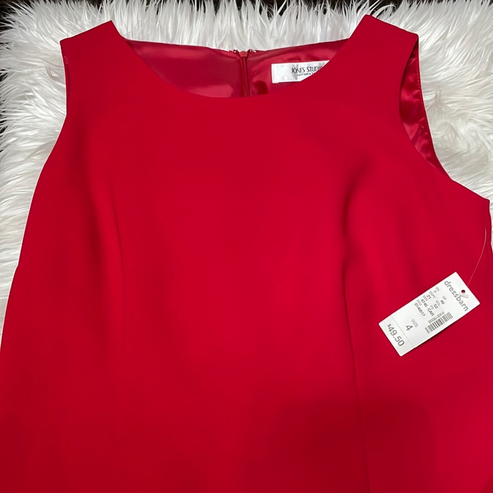 Jones studio red dress